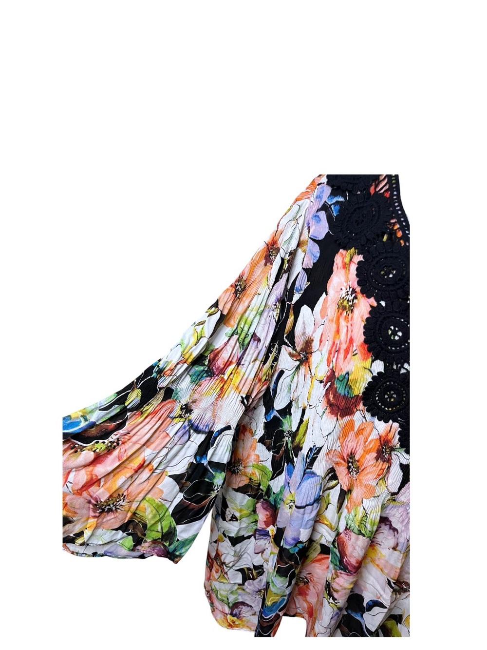 Spense Floral Print Tunic Top Size 2X - Picture 6 of 10